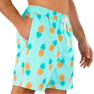 Pineapple Trunks Shorts Swim Volleyball Member’s Mark‎ Size XL XXL
